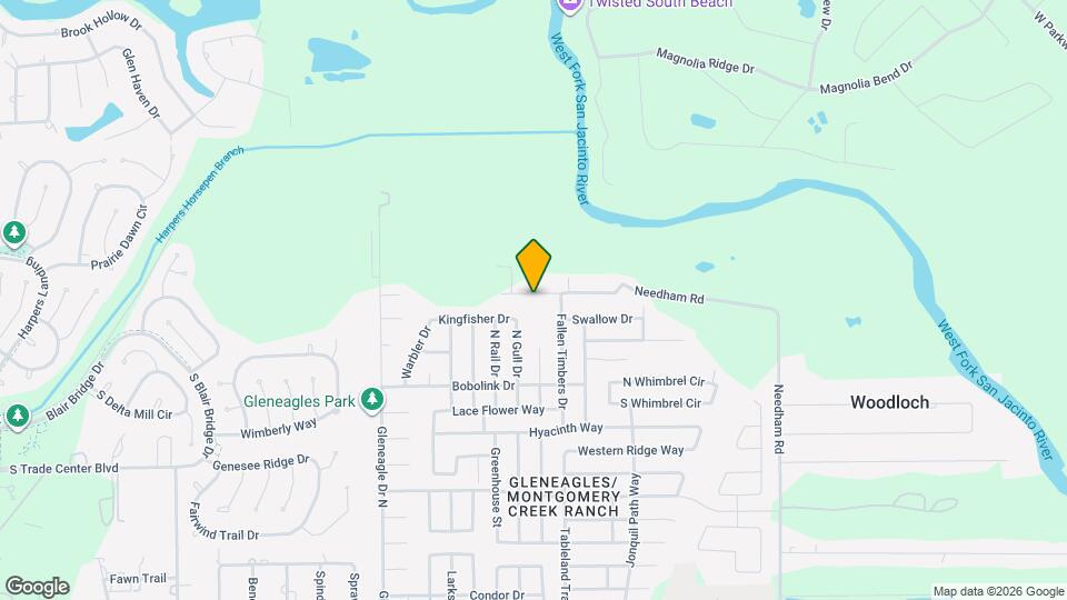 10108 Woodhollow Dr Map and Location Details