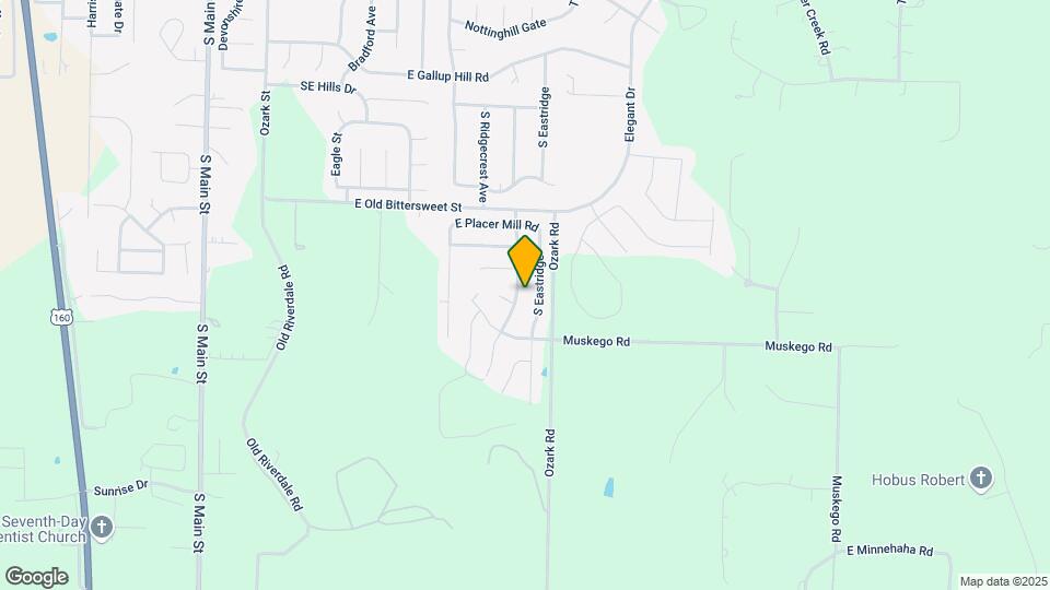 828 S Cobble Creek Blvd Map and Location Details