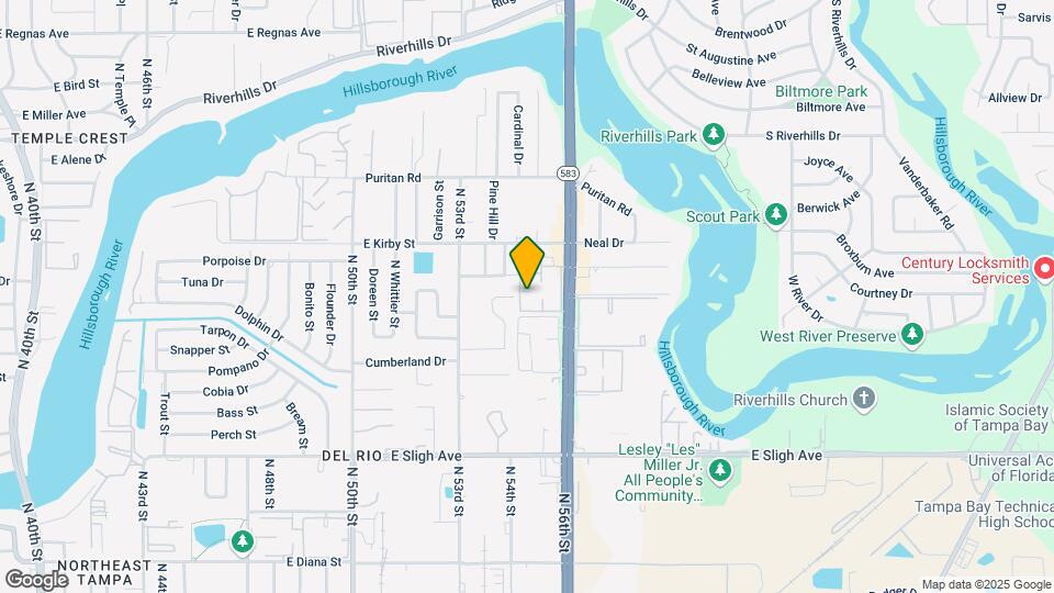 5501 Pokeweed Ct Map and Location Details