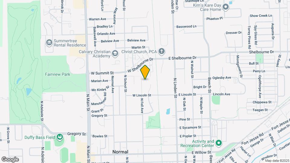 606 Cullom St Map and Location Details