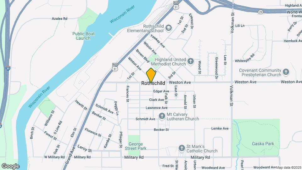 415 Weston Ave Map and Location Details
