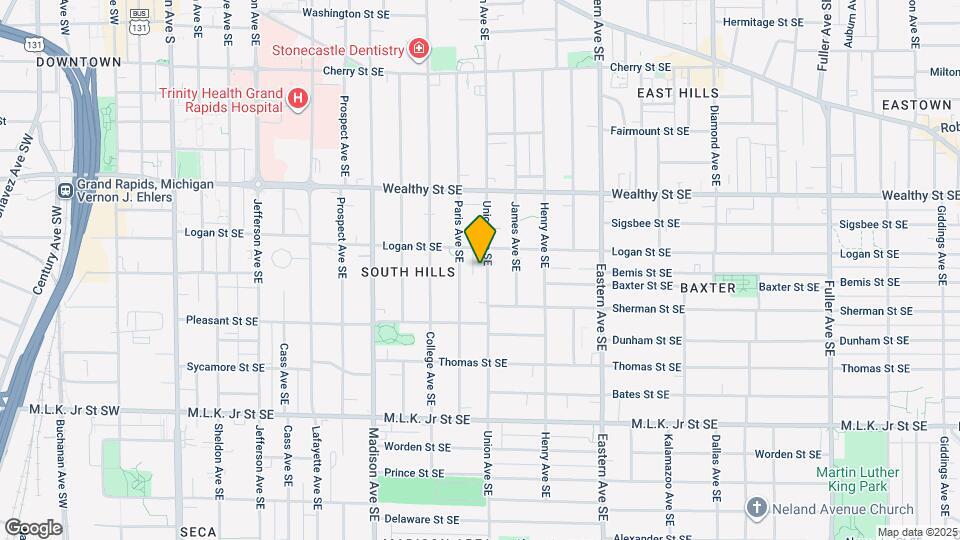 523 Union Ave SE Map and Location Details