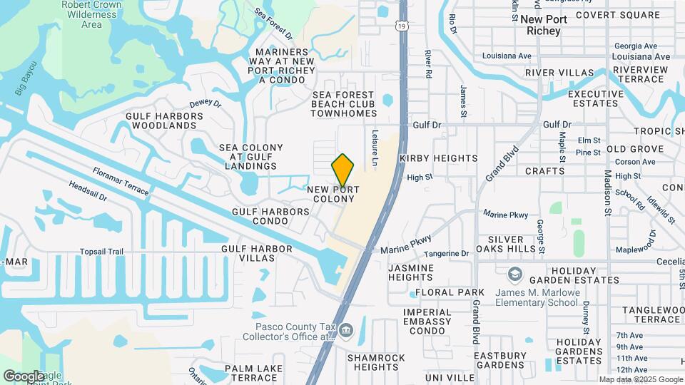 5015 Bitner St Map and Location Details