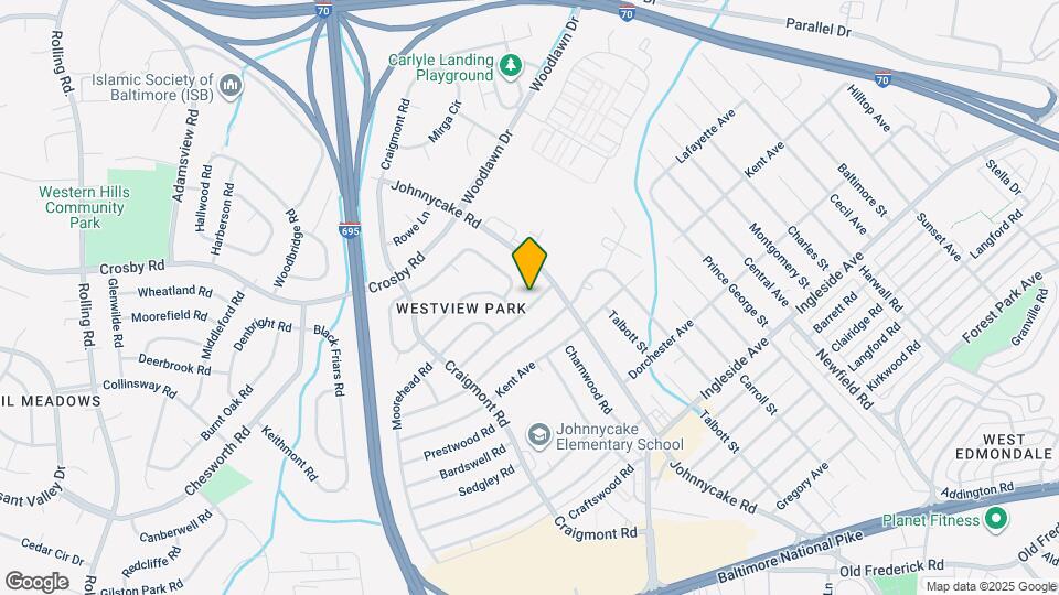 1030 Collwood Rd Map and Location Details