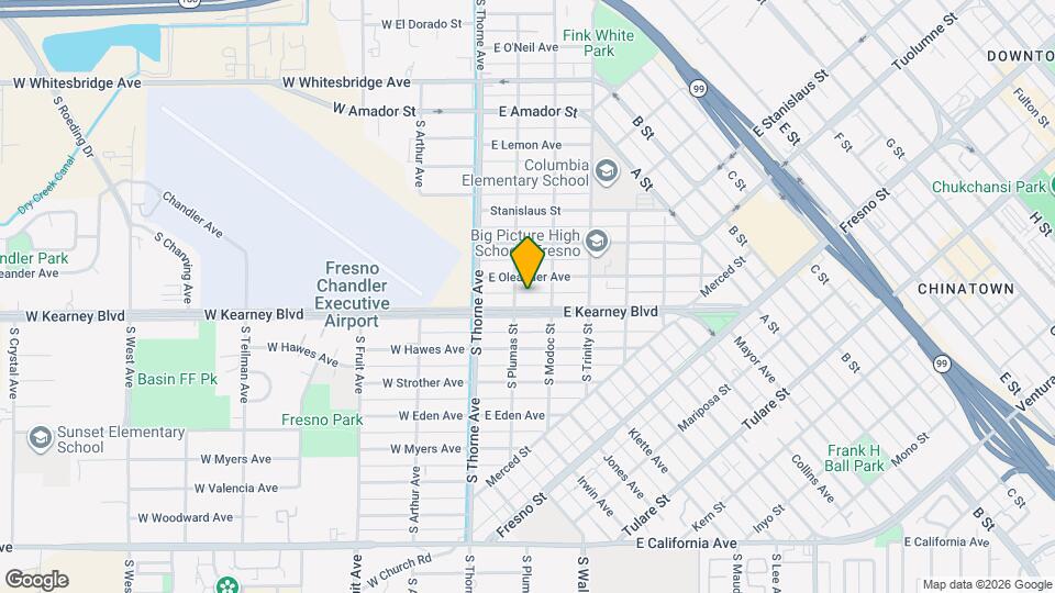 119 E Kearney Blvd Map and Location Details