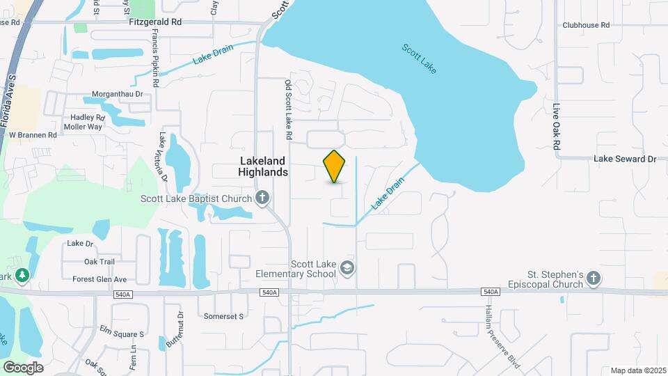 1135 Colony Arms Dr Mapa y Detalles de la Ubicación