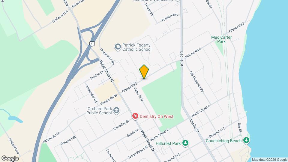 29 Fittons Rd E Map and Location Details