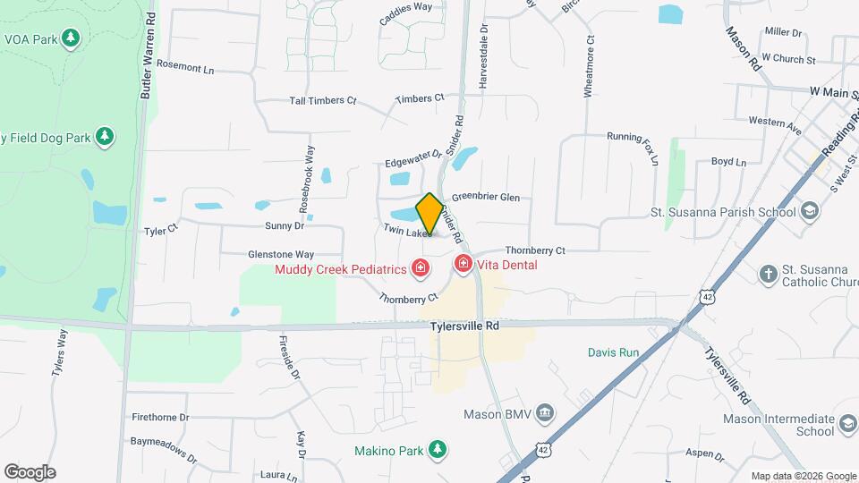 5778 Southwater Dr Map and Location Details