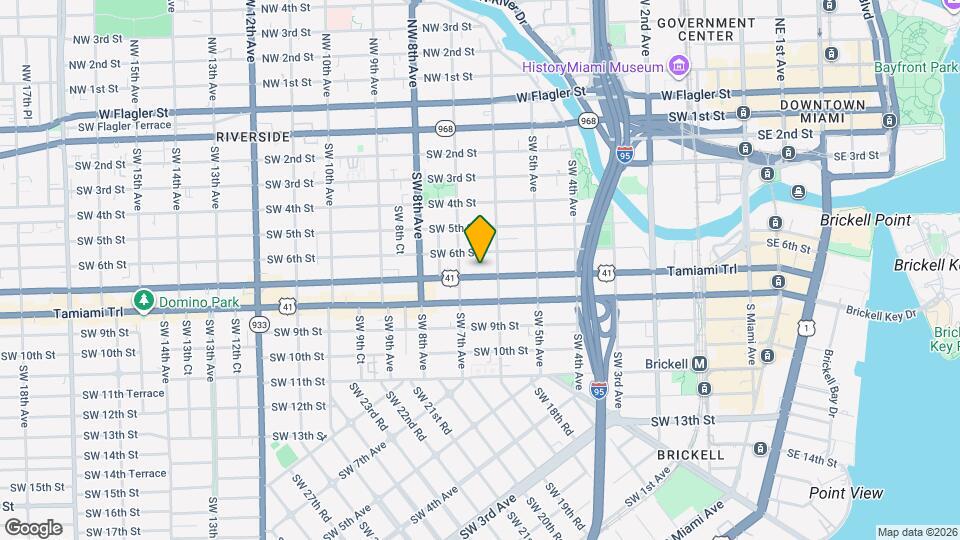 649 SW 7th St Map and Location Details