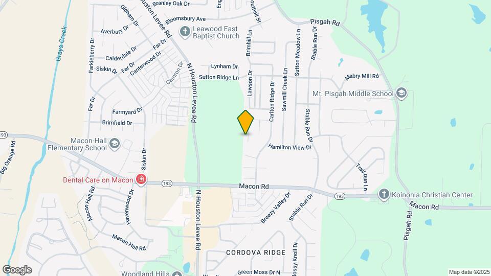 1393 Marhill Cove Map and Location Details