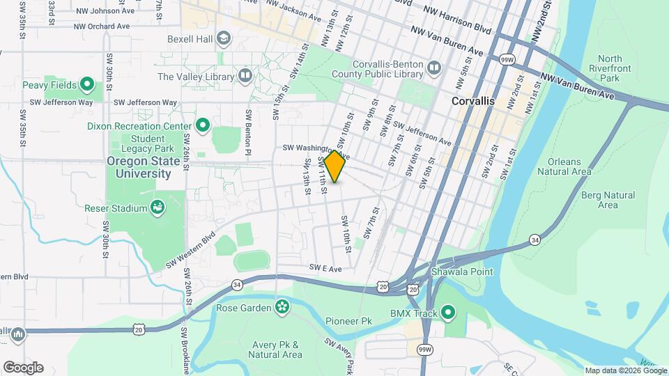 724 SW 10th St Map and Location Details