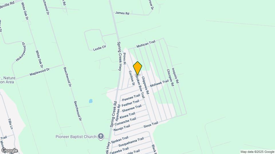 147 Broken Bow Trail Map and Location Details