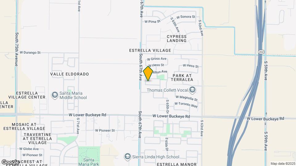 6632 W Watkins St Mapa y Detalles de la Ubicación