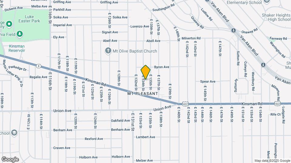 3391 E 134th St Mapa y Detalles de la Ubicación