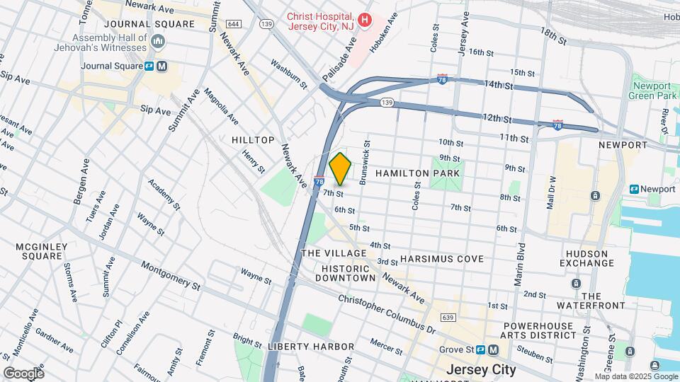 384 7th St Map and Location Details