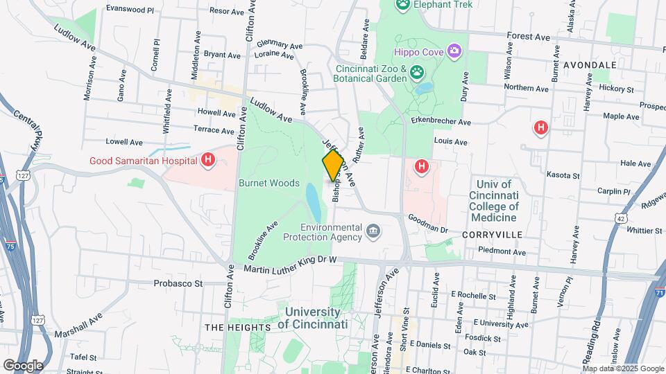 3225 Bishop St Map and Location Details