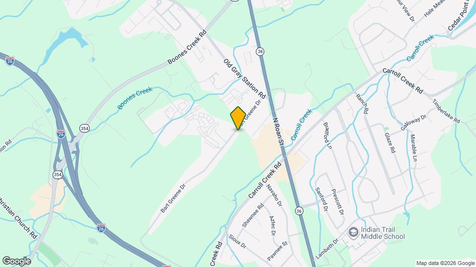 150 Bart Greene Dr Map and Location Details