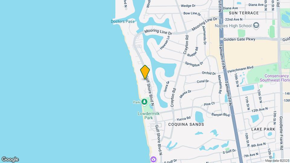 Gulf Shore Colony Club Map and Location Details