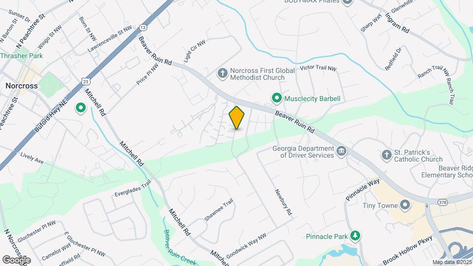 2337 Beaver Falls Dr Map and Location Details