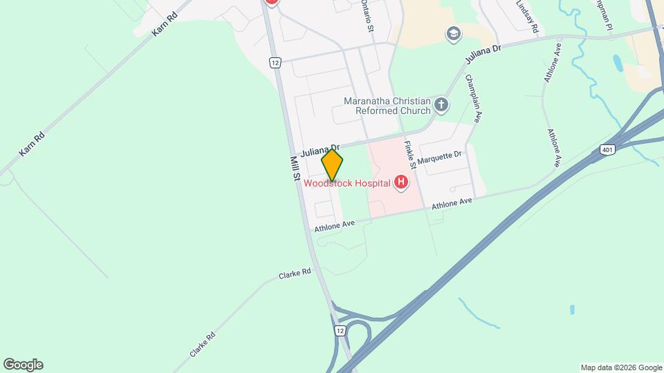 785 Southwood Way Map and Location Details