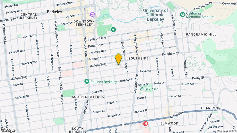 2321-2323 Blake St Mapa y Detalles de la Ubicación