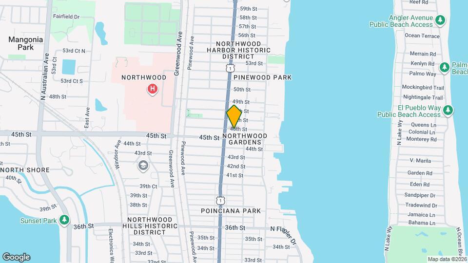 520 46th St Map and Location Details