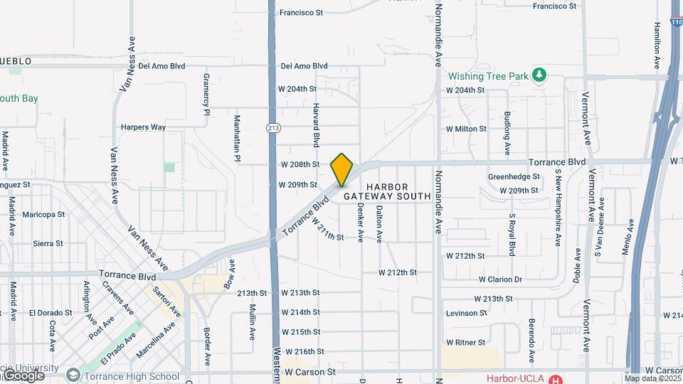 1540 Torrance Blvd Mapa y Detalles de la Ubicación