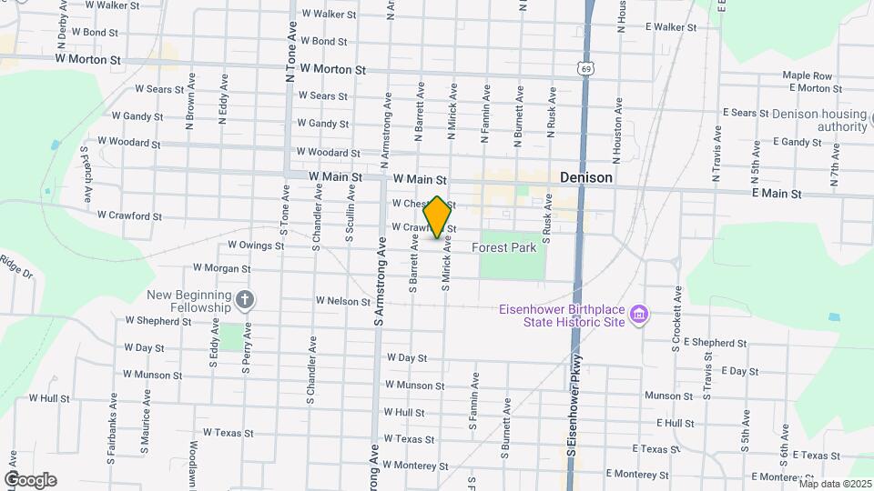 609 W Owings St Map and Location Details