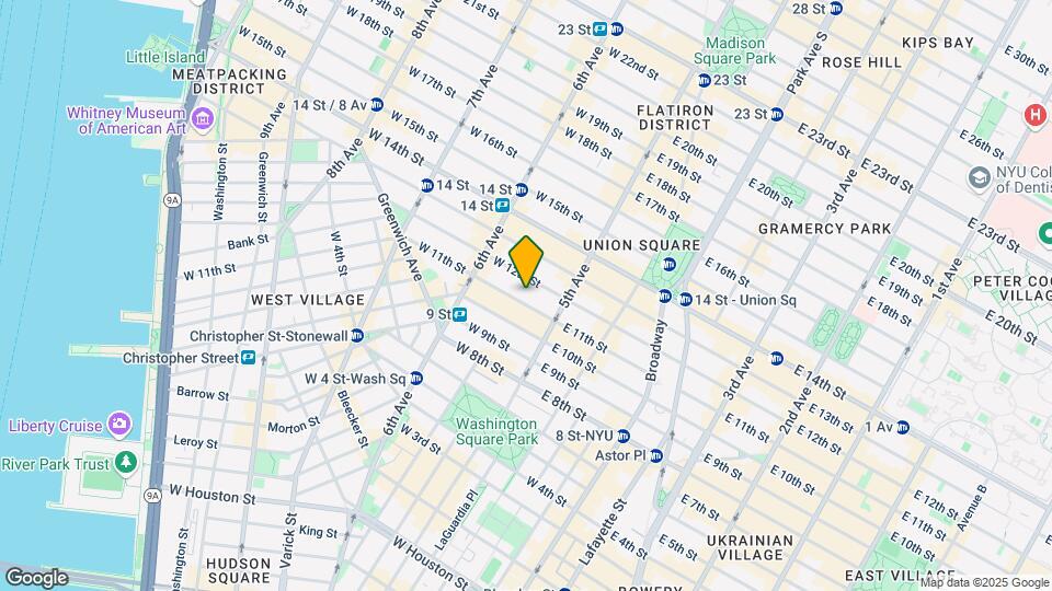 31 W 11th St Mapa y Detalles de la Ubicación