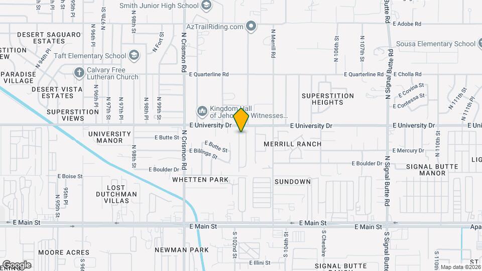 347 N Wesley Mapa y Detalles de la Ubicación