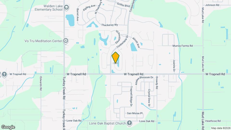 3437 Silver Meadow Way Map and Location Details