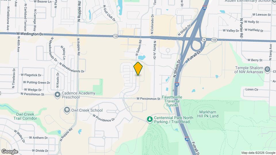 632 N Salem Rd Map and Location Details