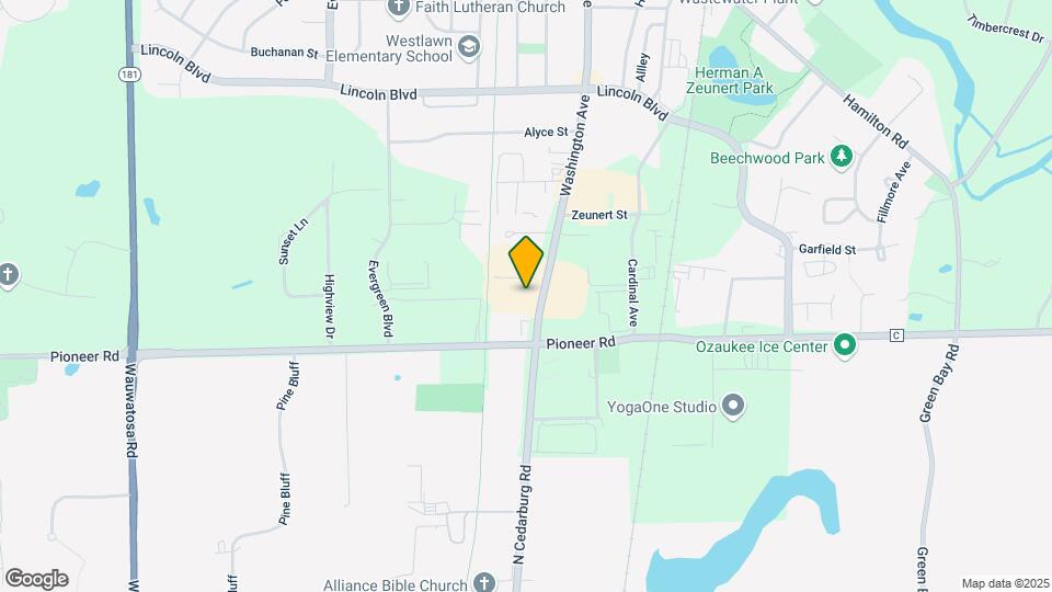 W63N139 Washington Ave, Unit W63N137 Map and Location Details