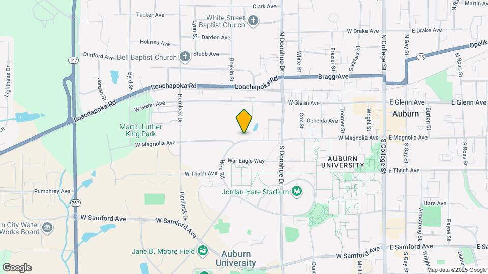 634 W Magnolia Ave Map and Location Details