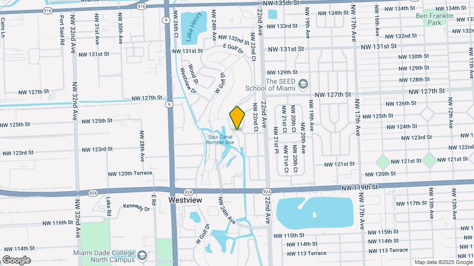 12353 NW 23rd Ct Map and Location Details