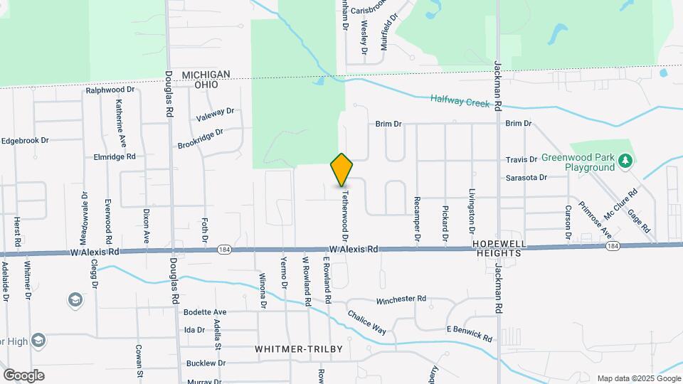 5919 Tetherwood Dr Map and Location Details