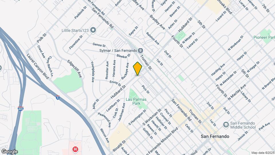 14662 Hubbard Ave Map and Location Details