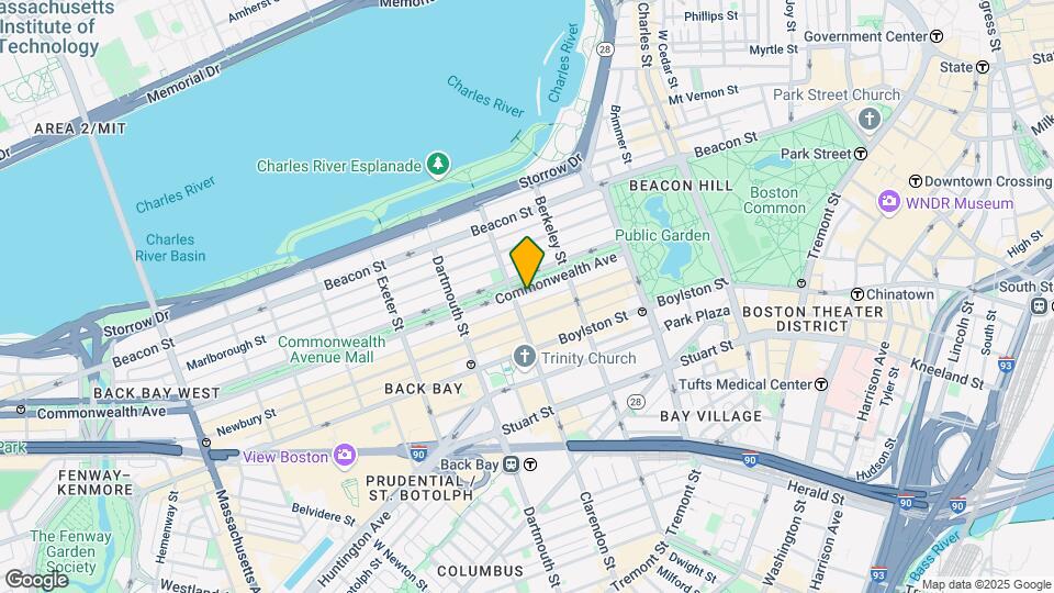 82 Commonwealth Ave Mapa y Detalles de la Ubicación