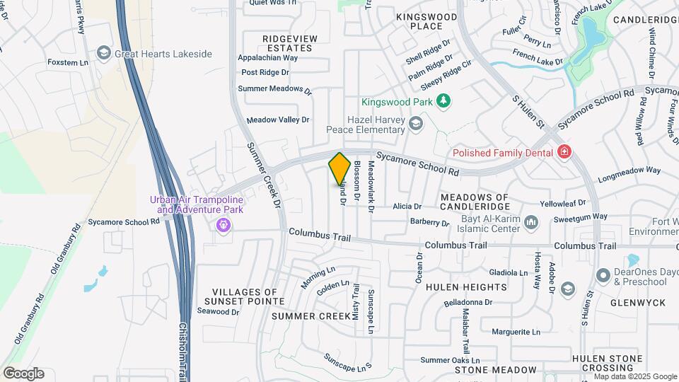 7724 Grassland Dr Map and Location Details