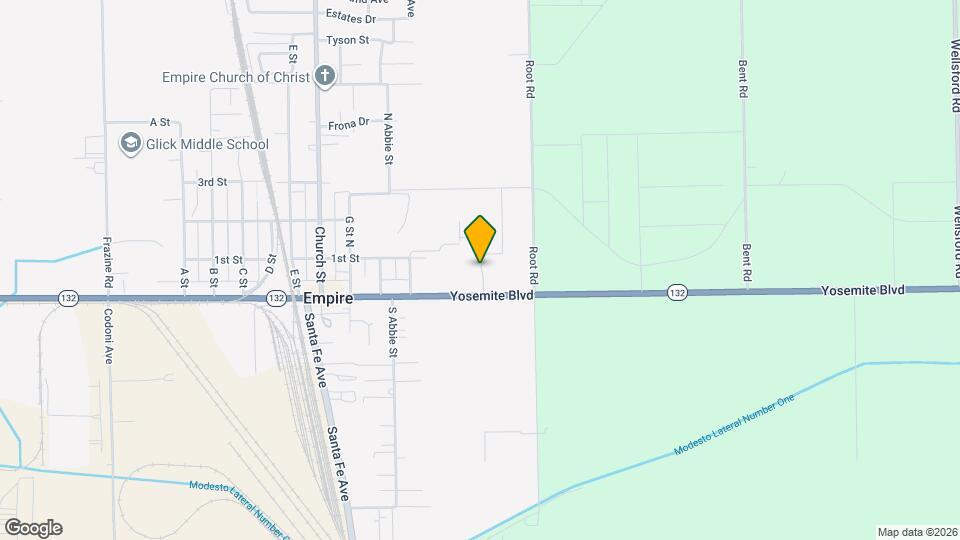 5355 Yosemite Blvd Map and Location Details