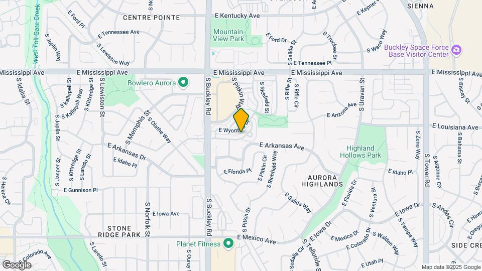 1373 S Quintero Way Map and Location Details