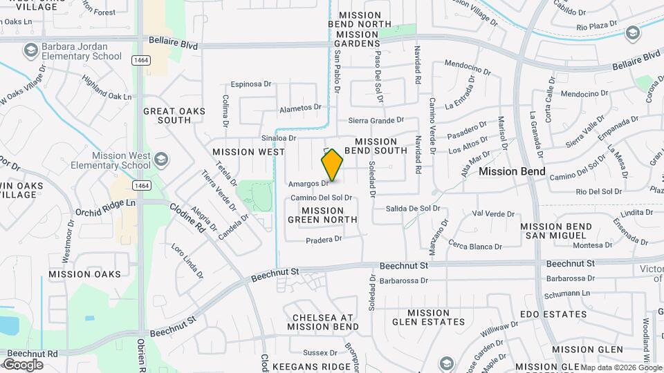 7523 La Pl Dr Map and Location Details