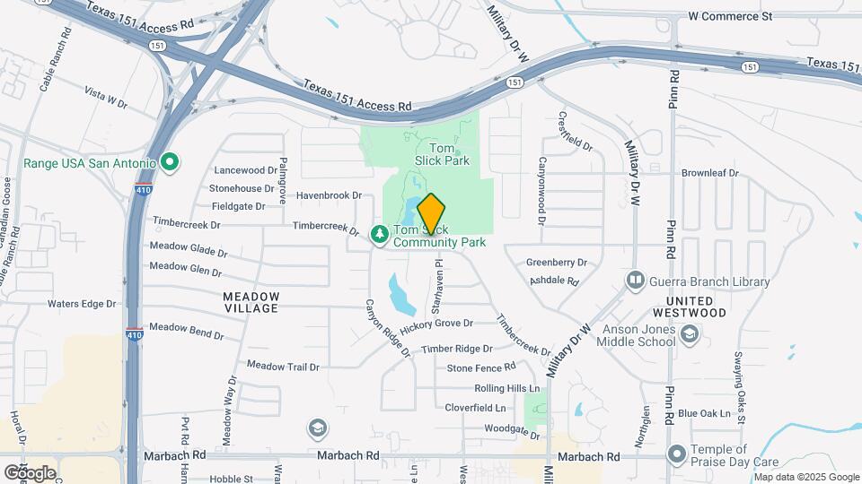 7203 Timbercreek Dr Map and Location Details