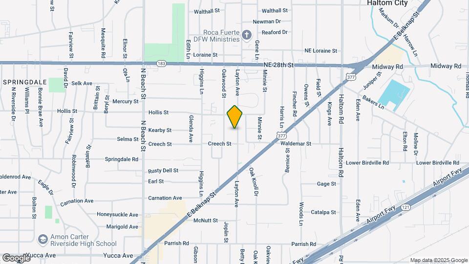 1909 Layton Ave Mapa y Detalles de la Ubicación