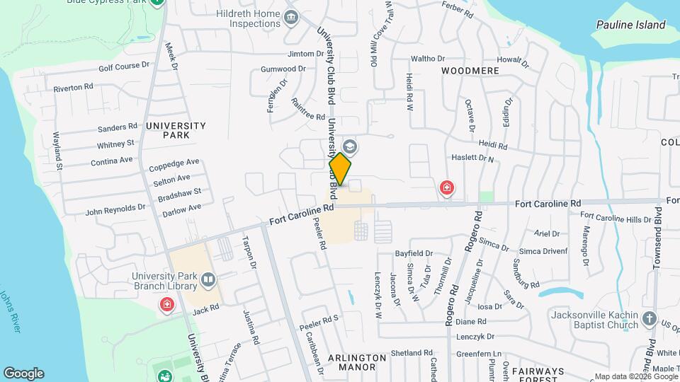 6108 Tuscony Cir Map and Location Details