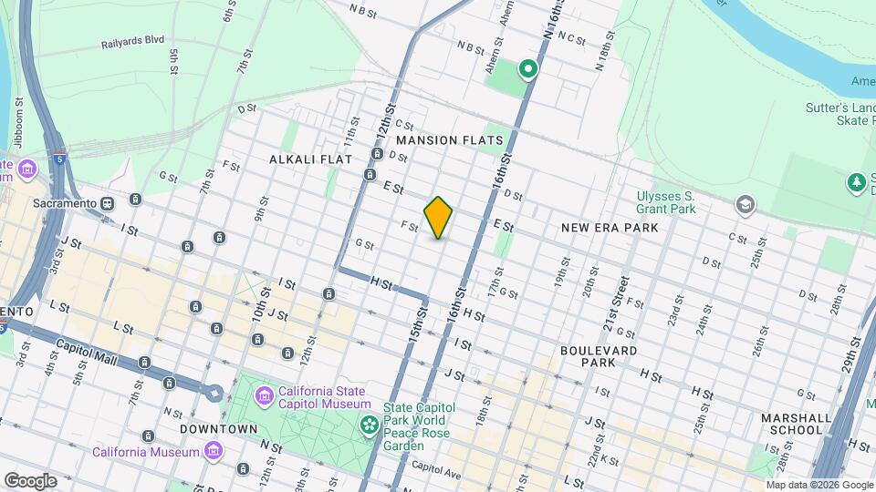 612 1/2 15th St Map and Location Details