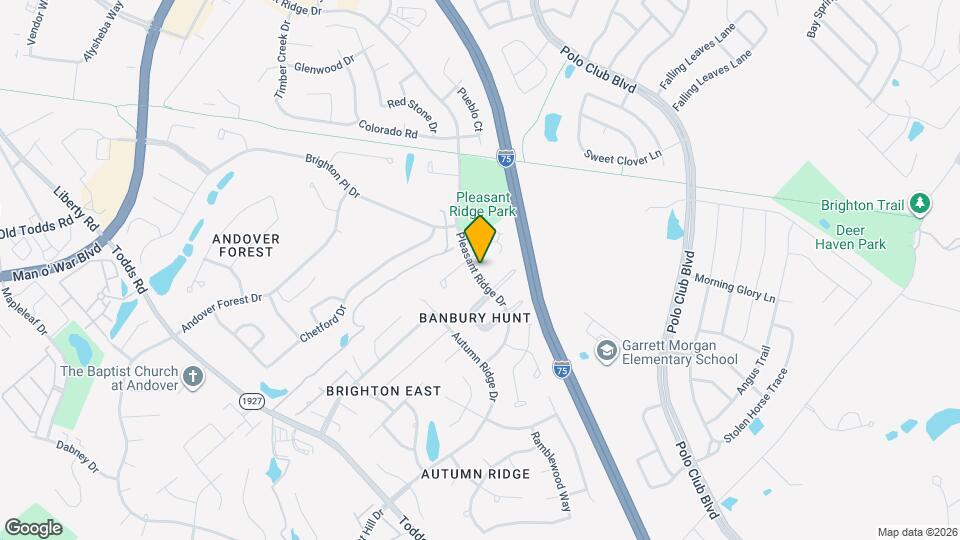 1288 Pleasant Ridge Dr Map and Location Details