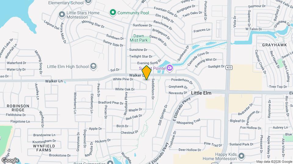 2365 White Pine Dr Map and Location Details