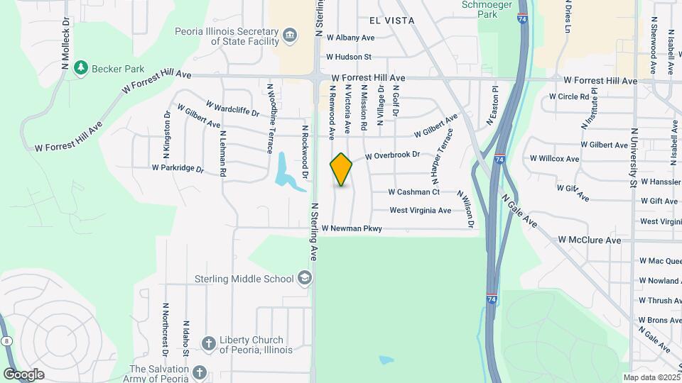 2624 N Renwood Ave Map and Location Details