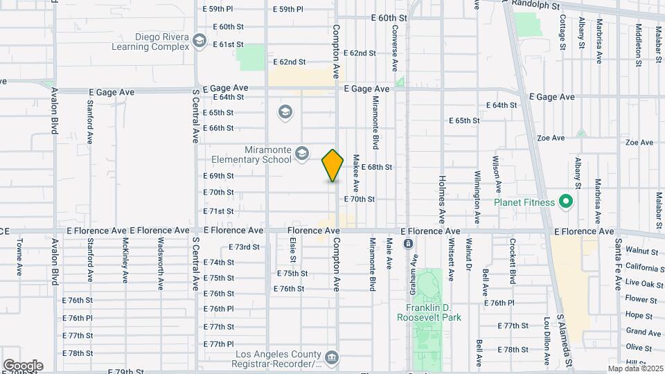 6919 Compton Ave Map and Location Details
